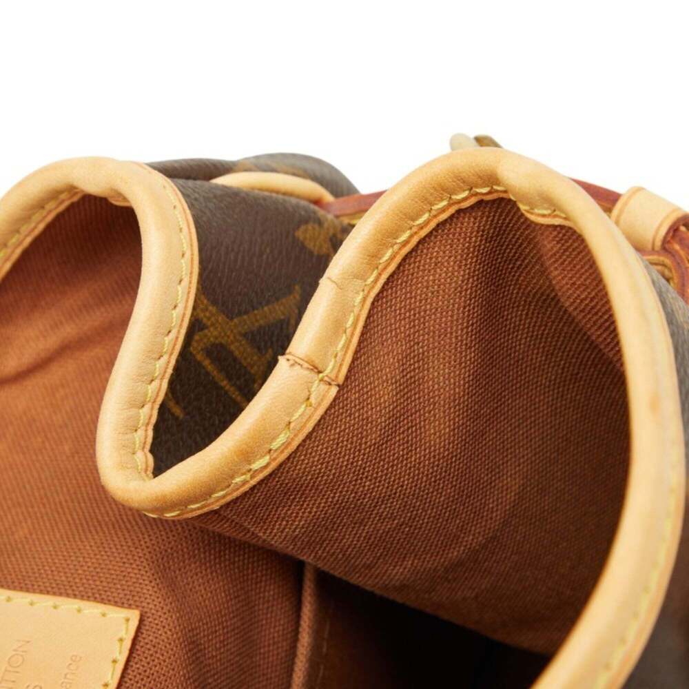 LOUIS VUITTON Brown Monogram Leather Tote Bag - Picture 9 of 12